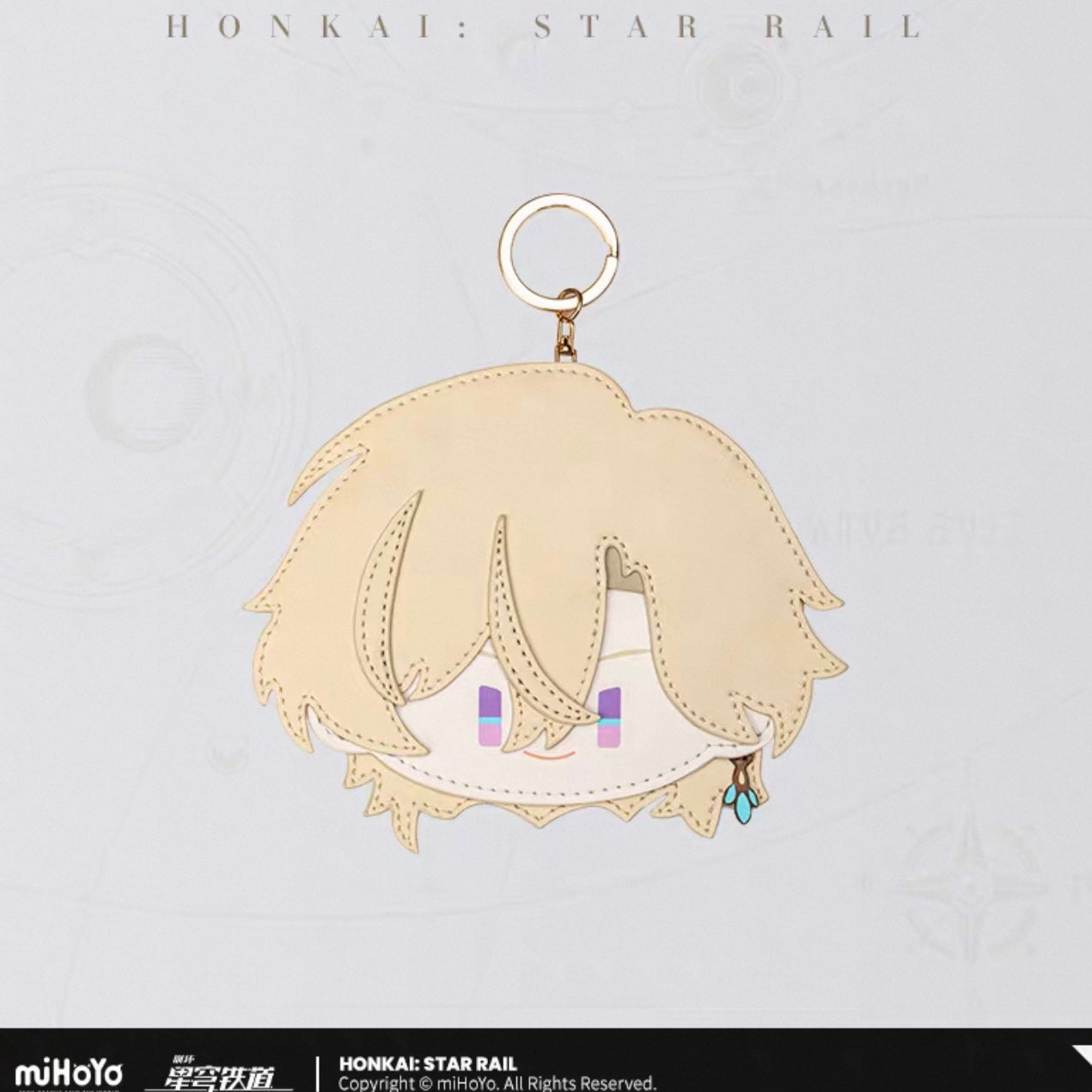 16321 Honkai: Star Rail Aventurine Chibi Version PU Card Holder