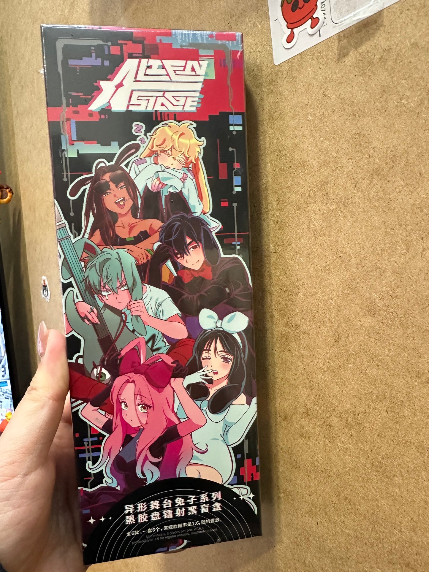 ALIEN STAGE Rabbit Series Vinyl Laser Ticket Blind Box