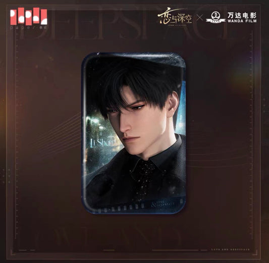 43502 Love And DeepSpace Zayne Rectangle Shape Badge（Collab With WanDa Movie）