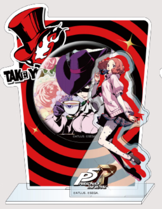 98827 Badge Stand Noir Persona 5