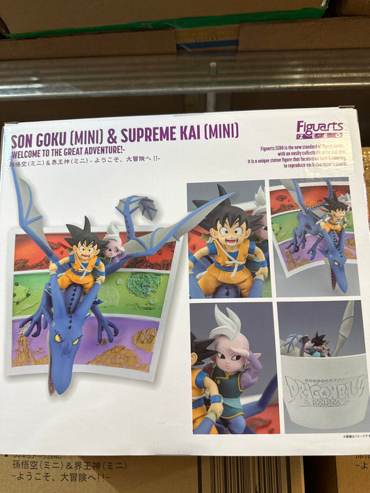 66902 Dragon Ball DAIMA - Son Goku (mini) & Supreme Kai (mini) -Welcome to The Great Adventure!- FiguartsZERO Collectible Figure