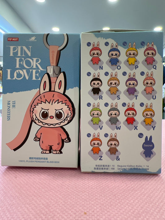 09473 Pop Mart The Monsters（N-Z）blind box pin for love