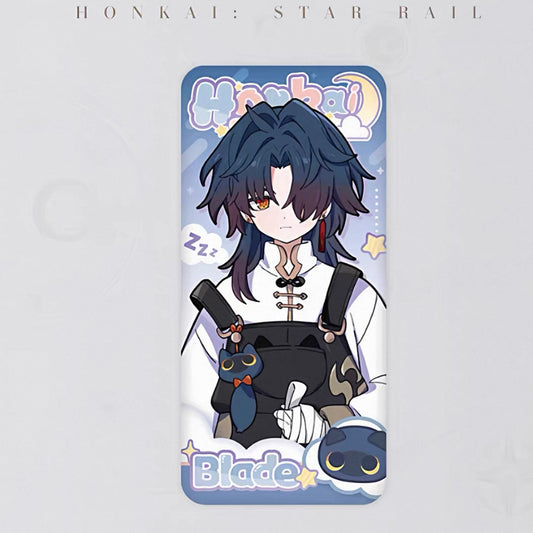 17583 Honkai: Star Rail Blade Boy Dorm Series Rectangle Shape Badge