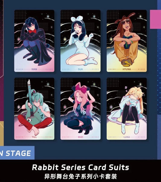 30049 ALIEN STAGE Rabbit Series Small Card Set