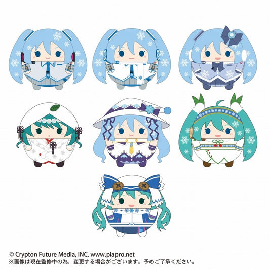 62121 Snow Miku plush pendant blind box